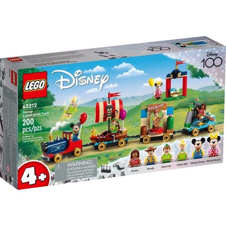 Lego Celebration Train Building Set, Multicolored, 200 pc 43212